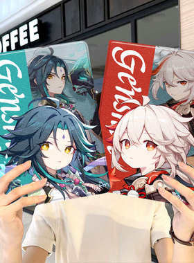 原神ipad10保护套pro2024款11寸5苹果air6平板mini7壳4迷你3适用2三折1带笔槽2018九8第9代2020万叶魈二次元