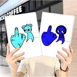 节奏盒子ipad10保护套pro2024款11寸5苹果air7平板mini6壳4迷你3适用2三折2020带笔槽8第9代2021男生2018搞怪