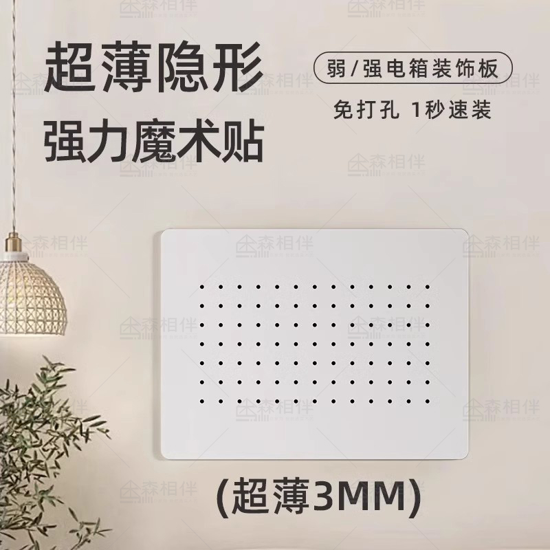 超薄电表箱遮挡多媒体箱盖板