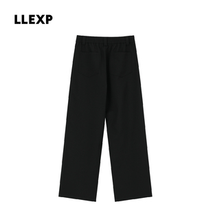【LLEXP】城市机能通勤抗皱休闲裤2025年新款男款科技羊毛裤子