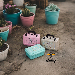 DEBY航拍适用大疆OSMO360NANO运动相机ACTION6全能收纳箱GOPRO背包保护盒insta影石防水防潮海绵手撕棉EDC