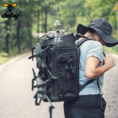 DEBY航拍无人机背包双肩摄影包单反相机包适用大疆御4AIR3S穿越机AVATA2富士哈苏户外登山旅行稳定器收纳箱