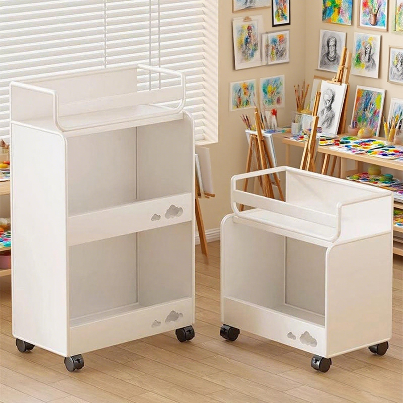 书包置物架可移动强承重收纳