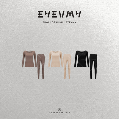 【热能衣】恒温超薄发热带胸垫10级抗菌套装美肤衣WT54DFU165