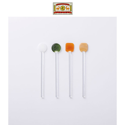 饮料用彩色玻璃搅拌棒凉感工艺