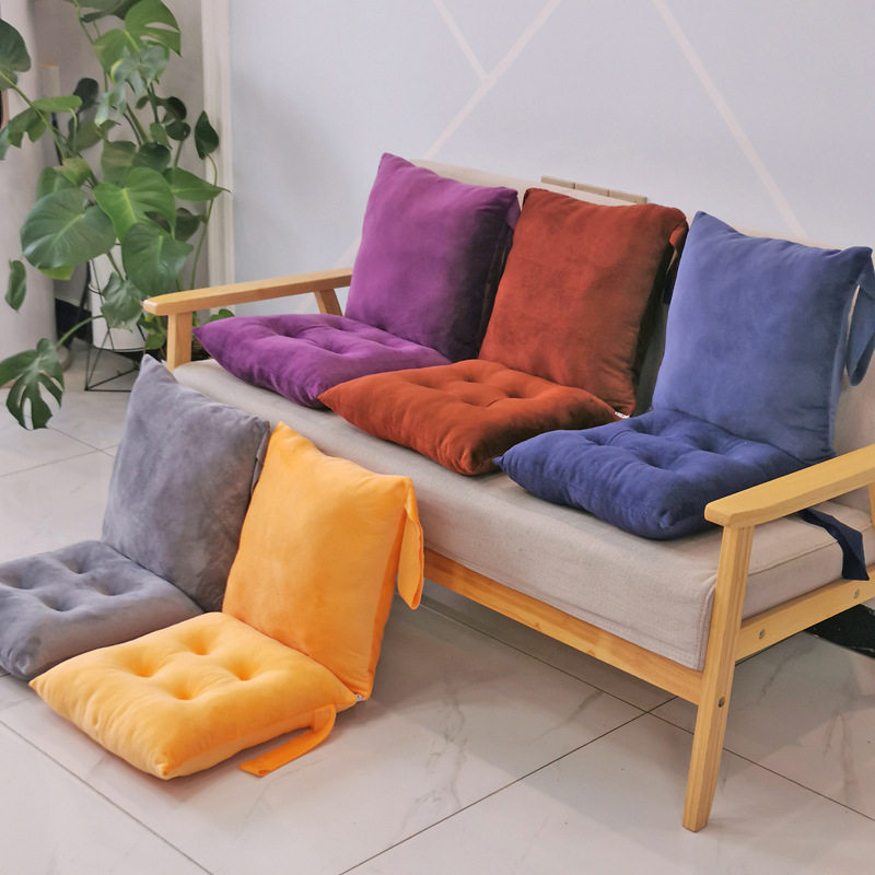 加厚坐垫办公室椅子椅垫学生教室凳子秋冬座垫上班久坐软屁垫屁股