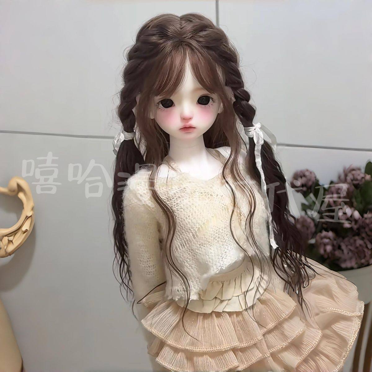 现代风巴比娃娃高级感娃娃关节可动房间摆件女生豪华生日礼物便宜