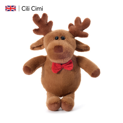 CiliCimi可爱小麋鹿玩偶抱枕创意摆件毛绒玩具圣诞节礼物送女友