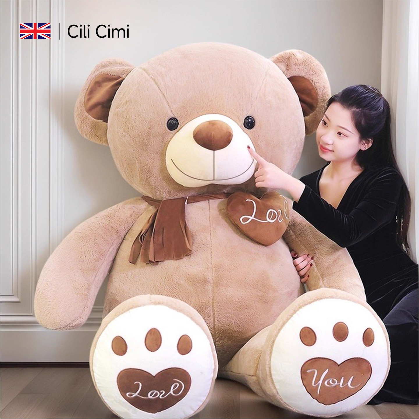 超软大熊玩偶女生礼物