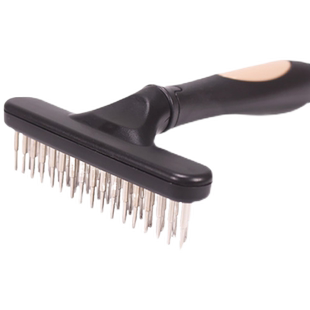 苏牧专用钉耙梳宠物开结梳狗去毛梳子大型犬用针梳梳子狗狗美容梳