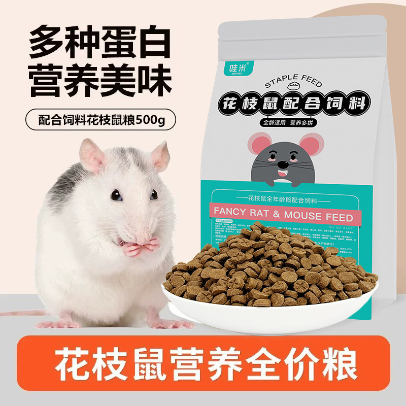花枝鼠专用主粮粮食全龄阶段