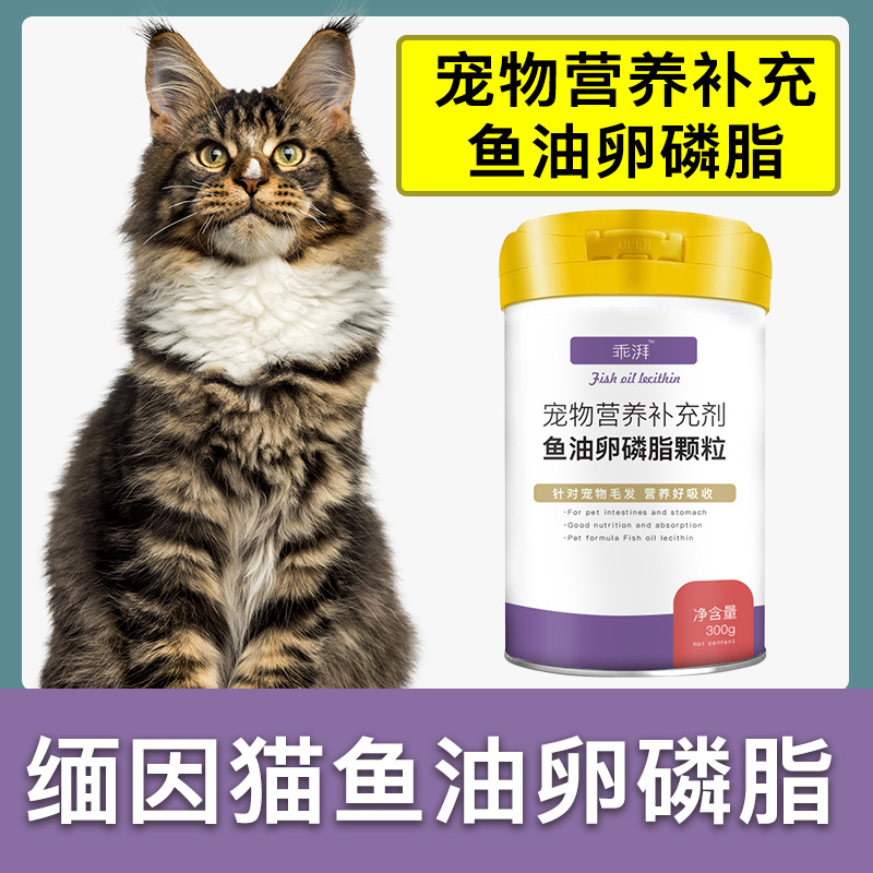 缅因猫专用宠物卵磷脂