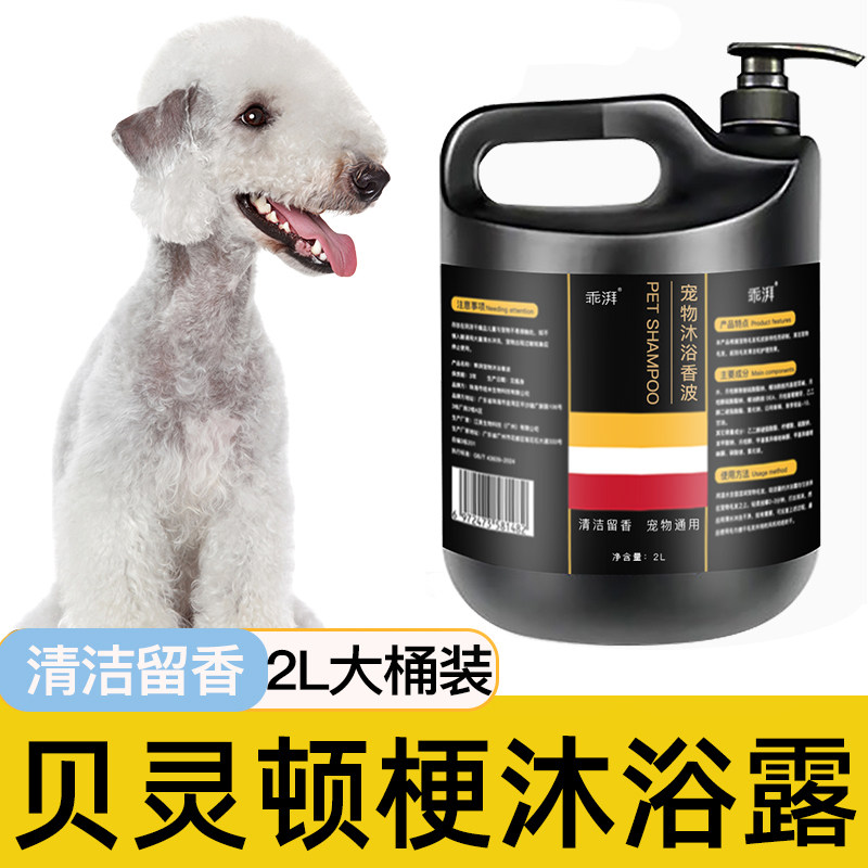 贝灵顿梗专用沐浴露毛发清洁留香宠物洗澡大桶香波浴液狗狗用品