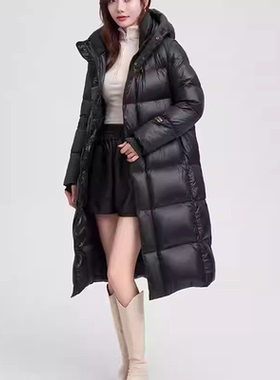 【小玉米专享】TFK冬季男女同款长款羽绒服HD23666