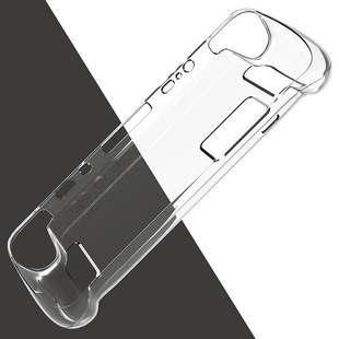 Steam deck掌机透明壳保护套一体全包TPU软硅胶壳steamdeck透黑壳