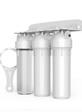 净水器三级过滤器10寸净水器滤瓶