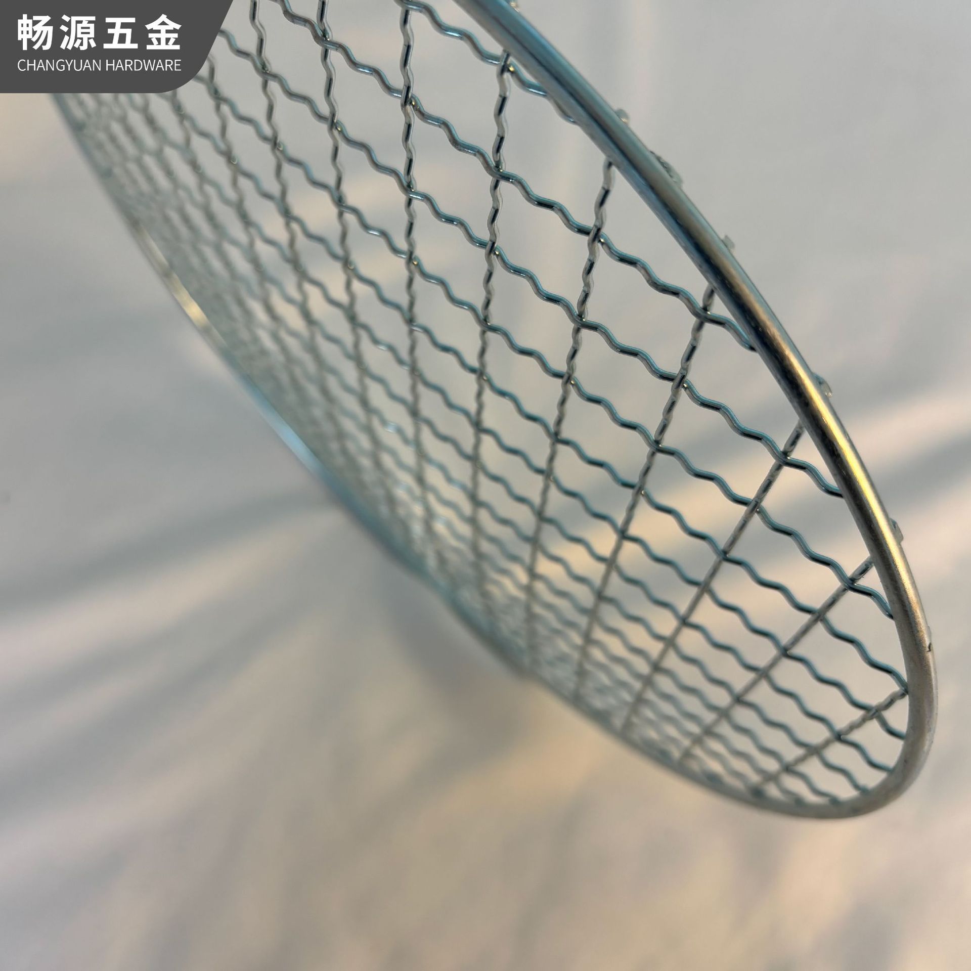 圆形烧烤网露营加粗加厚