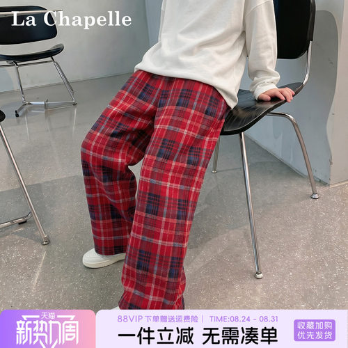 拉夏贝尔2026新款女童裤子