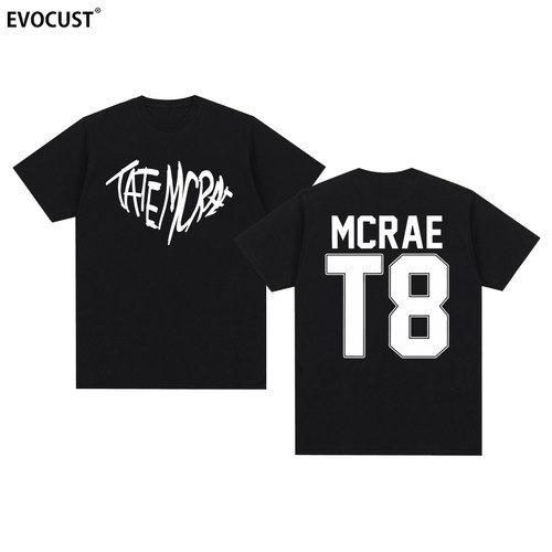 TATE泰特麦克蕾Tate McRae T8 Miss possessive tour短袖T恤男女