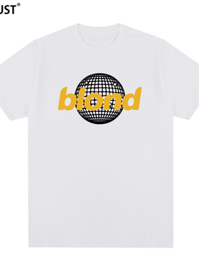 Frank Ocean印花T恤法海Blonde短袖Global Tour半袖Blond透气喷墨