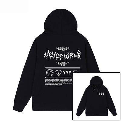 Juice Wrld连帽卫衣legends never die男女套头帽衫999美式复古潮