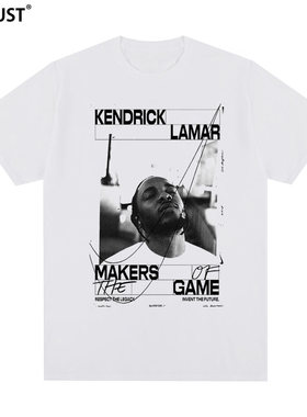 Kendrick Lamar短袖T恤肯德里克拉马尔Damn黑人嘻哈潮牌男女美式