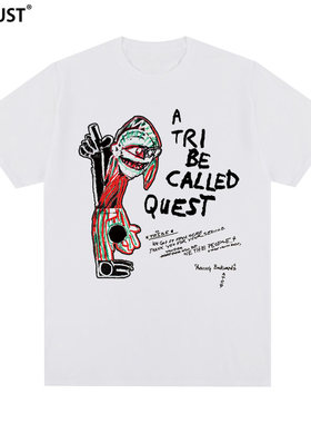 A TRIBE CALLED QUEST短袖T恤hip hop街头Rap美式潮复古男女爵士