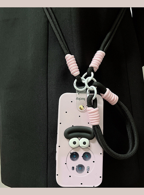 黑色波点适用华为荣耀play8tpro手机壳paly7t立体6t香肠嘴5t卡通magic6pro至臻版majic5保时捷版4/3honor硅胶