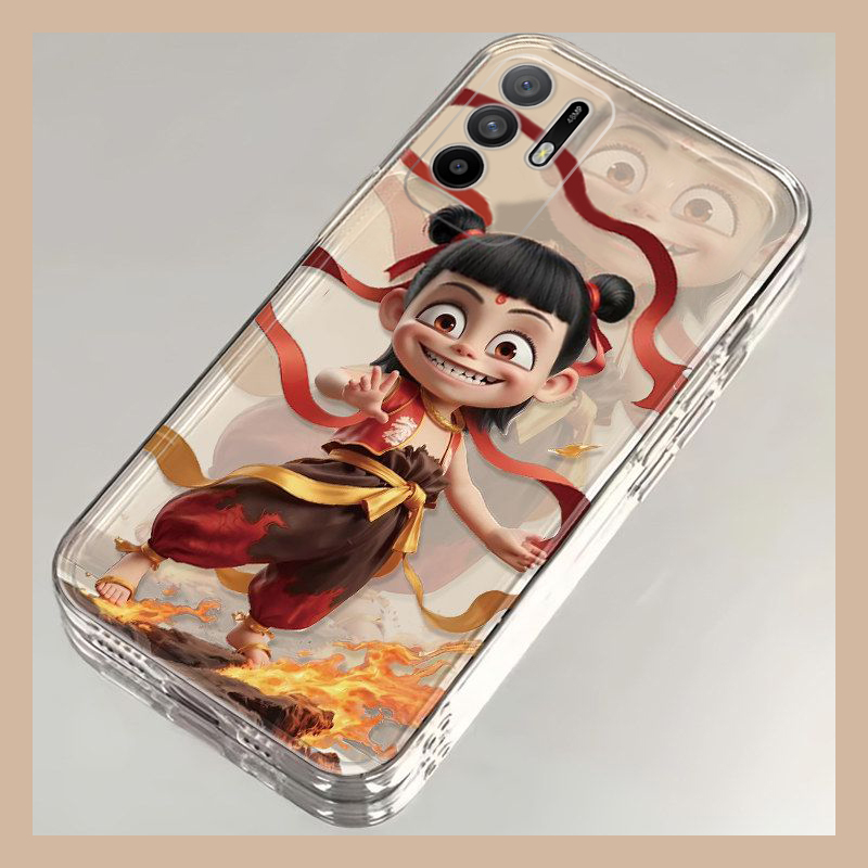 哪吒魔童降世适用oppoa3pro手机壳a2x闹海a1卡通a97可爱a96创意a95硅胶a93a91a72a58a57a52a32a11a9a31a8a5软