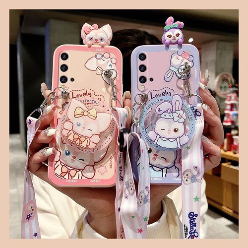 立体趴趴玲娜贝儿星黛露斜挎可背手机壳