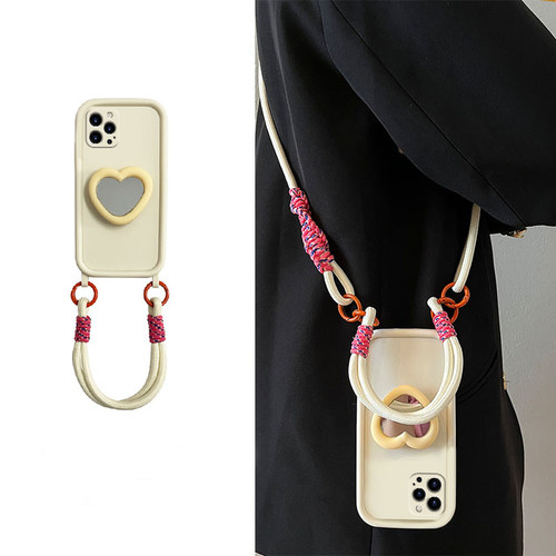 高级感爱心适用oppo一加Ace3手机壳oneplus12支架2pro立体2v斜挎11可背带9rt日韩10硅胶8t软壳7tpro简约1+女p