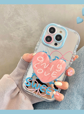 镂空玫瑰花朵适用华为nova12活力版手机壳novo11ultra镜面nava10pro镜子hinova9高级感8por小众7i硅胶6se5女4