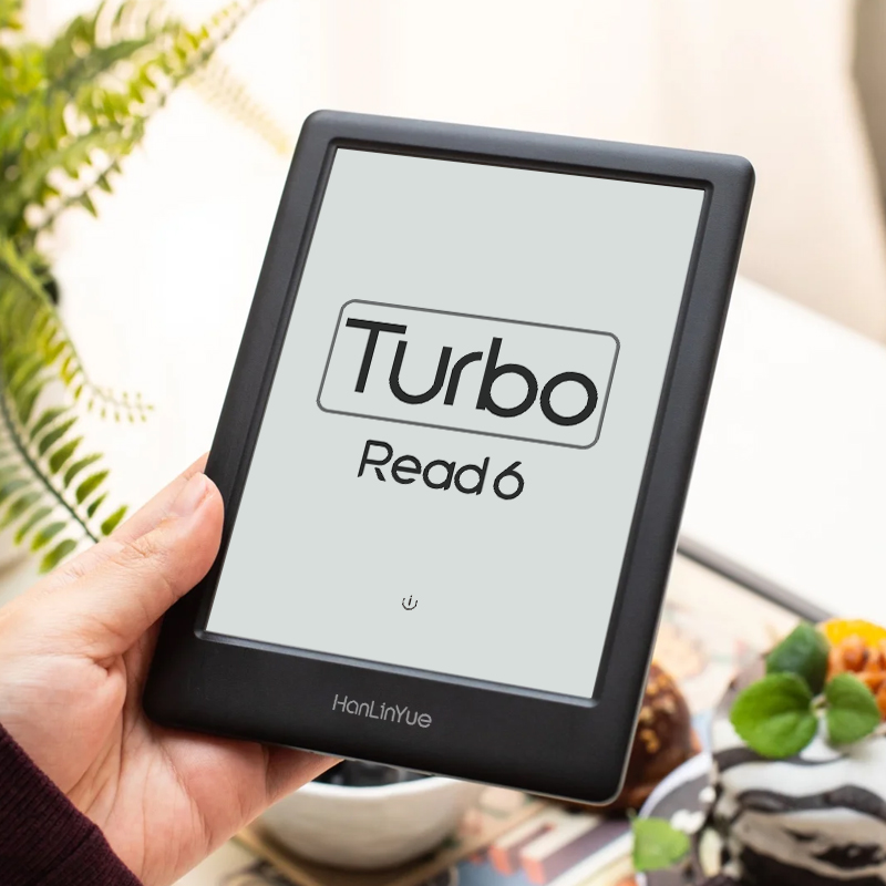 翰林阅Read6 Turbo电子书阅读器墨水屏电纸书水墨屏6英寸阅览器便携护眼读书看小说漫画PDF电子纸