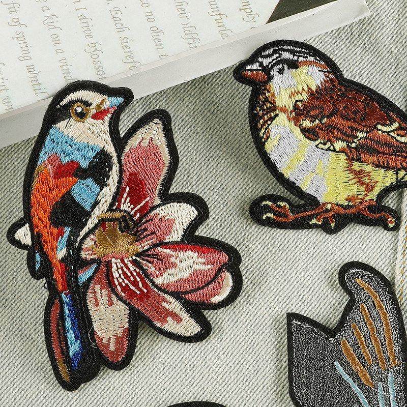 补丁徽章小鸟配件服装辅料布贴饰品箱包标动物标绣花diy电脑刺绣,居家布艺,布贴,淘宝优惠券,粉丝福利购,淘宝优惠卷