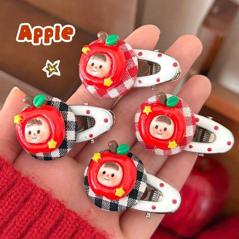 发饰发夹ins红色碎刘海夹少女可爱心系侧边发夹卡通甜美,饰品/流行首饰/时尚饰品新,发饰,淘宝优惠券,粉丝福利购,淘宝优惠卷