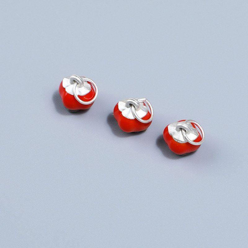 999硬银滴平安柿子事事配件挂件胶串珠饰品DIY吊坠3D足银手链S,饰品/流行首饰/时尚饰品新,其他DIY饰品配件,淘宝优惠券,粉丝福利购,淘宝优惠卷