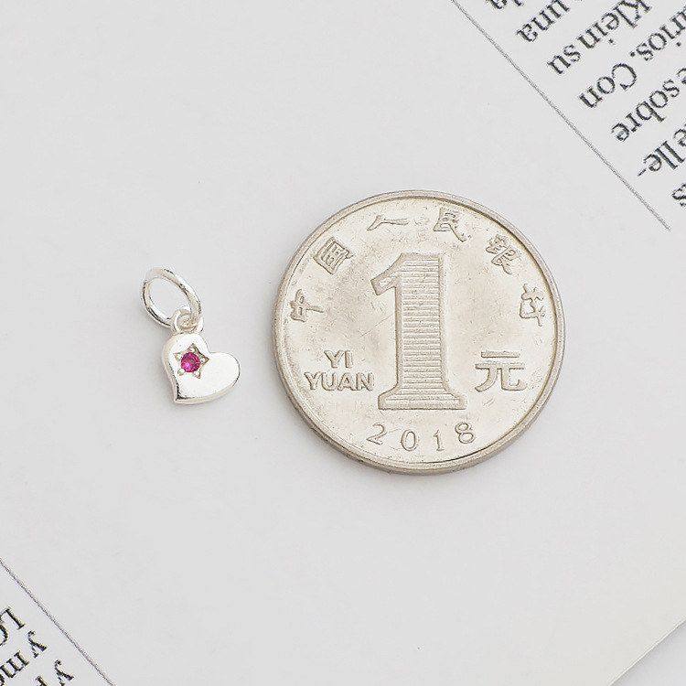 心形爱心珍珠DIY镶钻纯银挂件S925配件项链星星串珠手链锆石吊坠,饰品/流行首饰/时尚饰品新,其他DIY饰品配件,淘宝优惠券,粉丝福利购,淘宝优惠卷