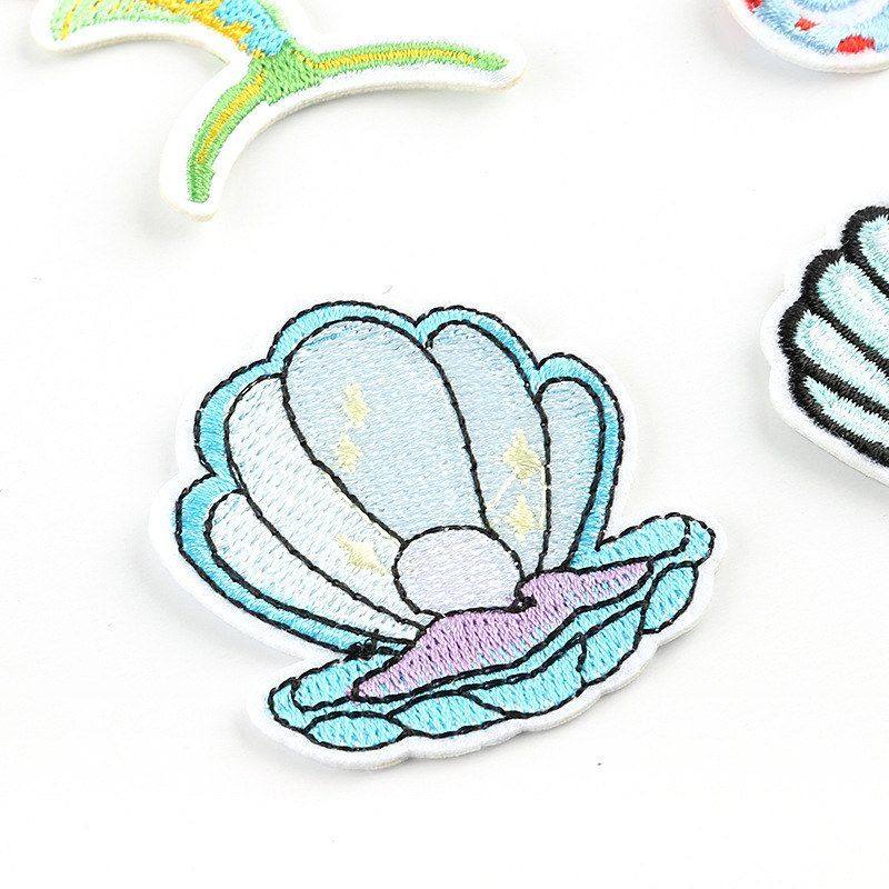 鱼背胶海鲜箱包动物手账童装贝壳配件布贴辅料饰品补丁贴卡通刺绣,居家布艺,布贴,淘宝优惠券,粉丝福利购,淘宝优惠卷