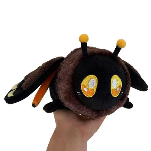 跨境新款 Death's Head Hawkmoth 鬼脸地狱 飞蛾毛绒公仔 玩具