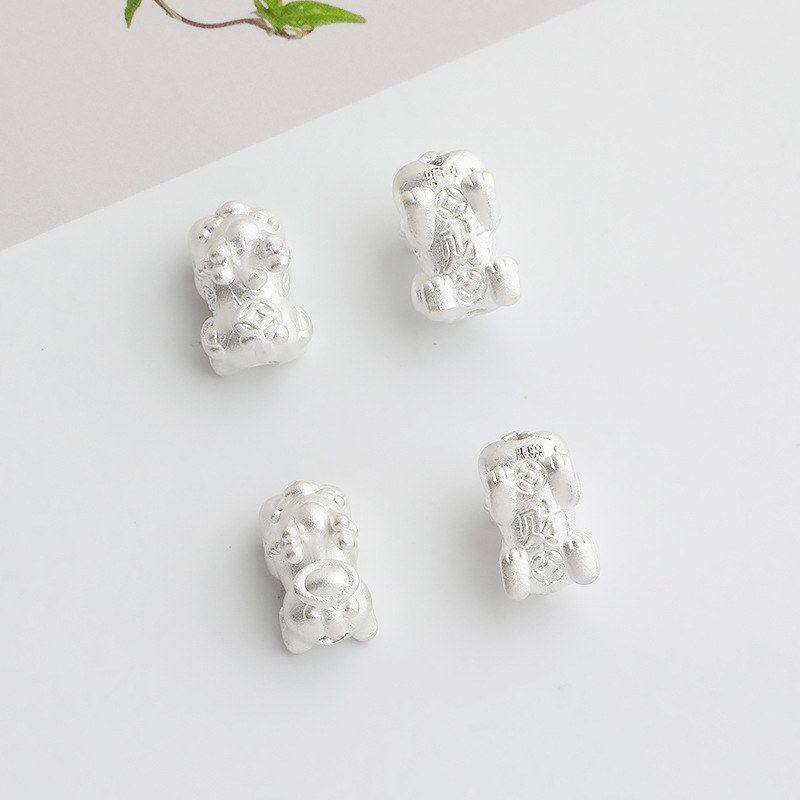 配件s隔珠宝宝手工元宝金钱手链DIY足银硬银串珠3D项链999貔貅,饰品/流行首饰/时尚饰品新,其他DIY饰品配件,淘宝优惠券,粉丝福利购,淘宝优惠卷