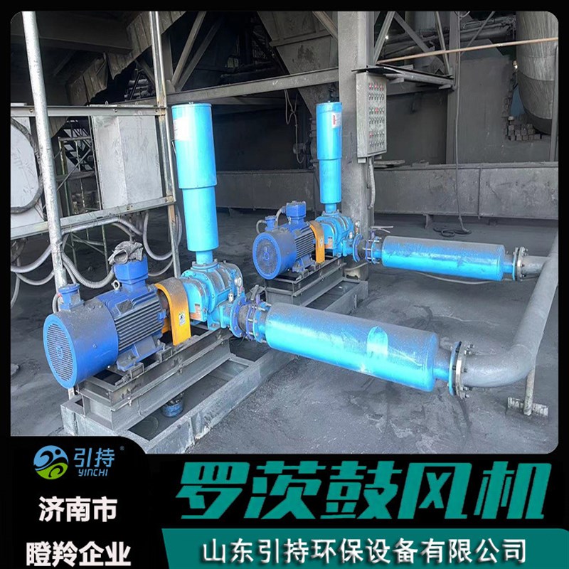 罗茨风机源头工厂曝气增氧机气体输送机污水处理用低噪音罗茨风机