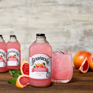 澳洲进口宾得宝Bundaberg西柚味汽水葡萄柚果味碳酸网红果汁饮料