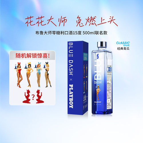 布鲁大师&PLAYBOY联名盲盒款