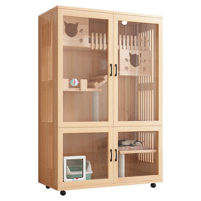 家用猫别墅超大自由空间