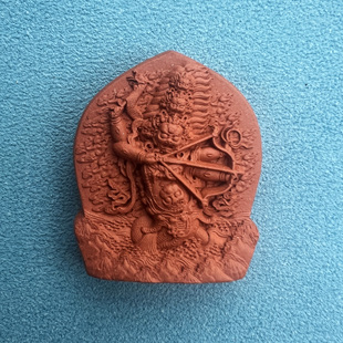 手工制作 惹呼拉 陶土烧制 擦擦 小佛像