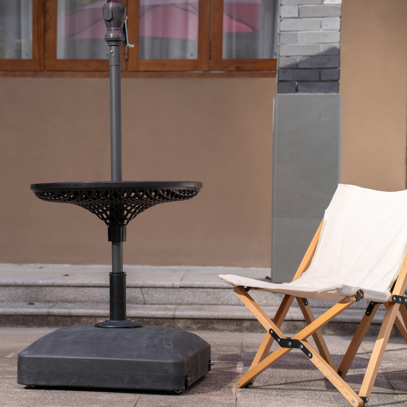 休闲桌面配套中柱伞高度可以升降