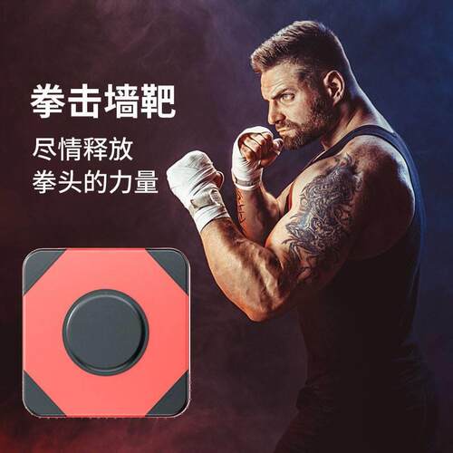 拳靶墙靶拳击靶家用沙袋小孩搏击成人挂墙沙包儿童散打训练器材