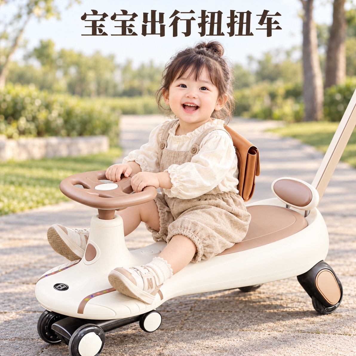 儿童扭扭车防侧翻周岁礼物新款