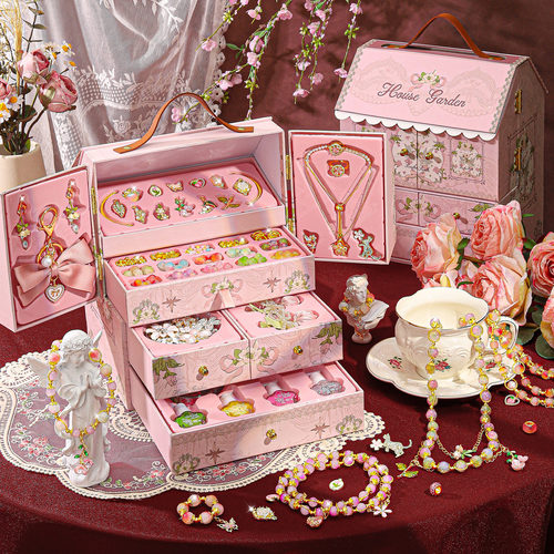 高档串珠礼盒女孩生日礼物实用