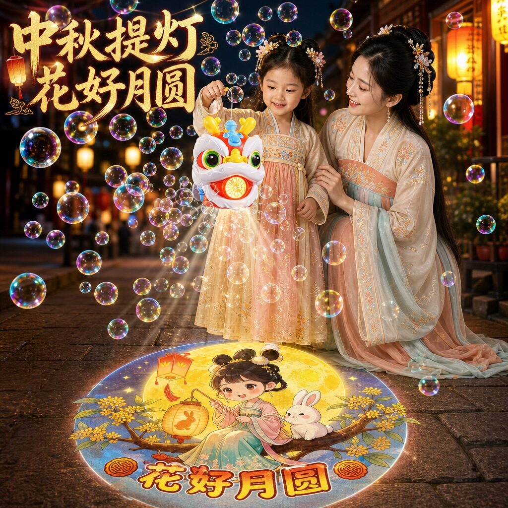 醒狮灯笼儿童手提2026年款图片